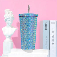Bouteille Isotherme Café Inox avec Paille