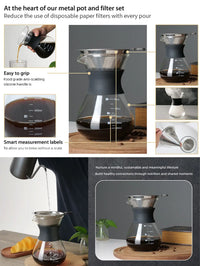 Cafetiere Filtre Isotherme Inox Café