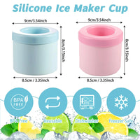 Seau à Glaçons Isotherme avec Couvercle Silicone
