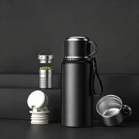 Bouteille Thermos 1L Inox avec Poignée