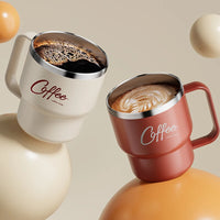 Tasse Café Thermos Inox Verre