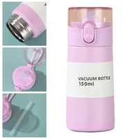 Mug Etanche Isotherme avec Paille Étanche