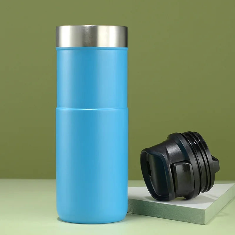 Gourde Isotherme 500ml Inox Double Paroi Portable