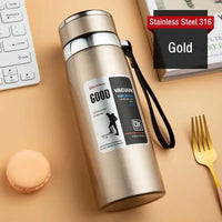 Cafetière Filtre Thermos Inox de Voyage