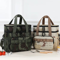 Sac Isotherme Camouflage Double Couche
