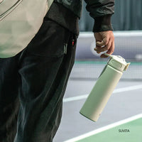 Mug Voyage Isotherme Inox avec Paille
