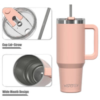 Thermos Grande Capacite Inox avec Paille
