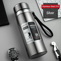 Cafetière Filtre Thermos Inox de Voyage