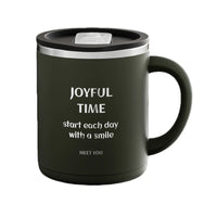 Mug Café Isotherme 400ml Inox avec Poignée