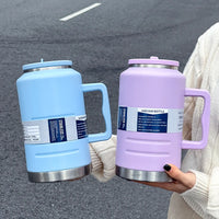 Gourde Isotherme 1.5L Inox Grande Capacité