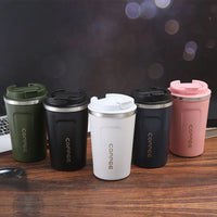 Mug thermos café 510ml inox anti-fuite