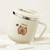 Thermos Café Personnalisable Inox avec Paille
