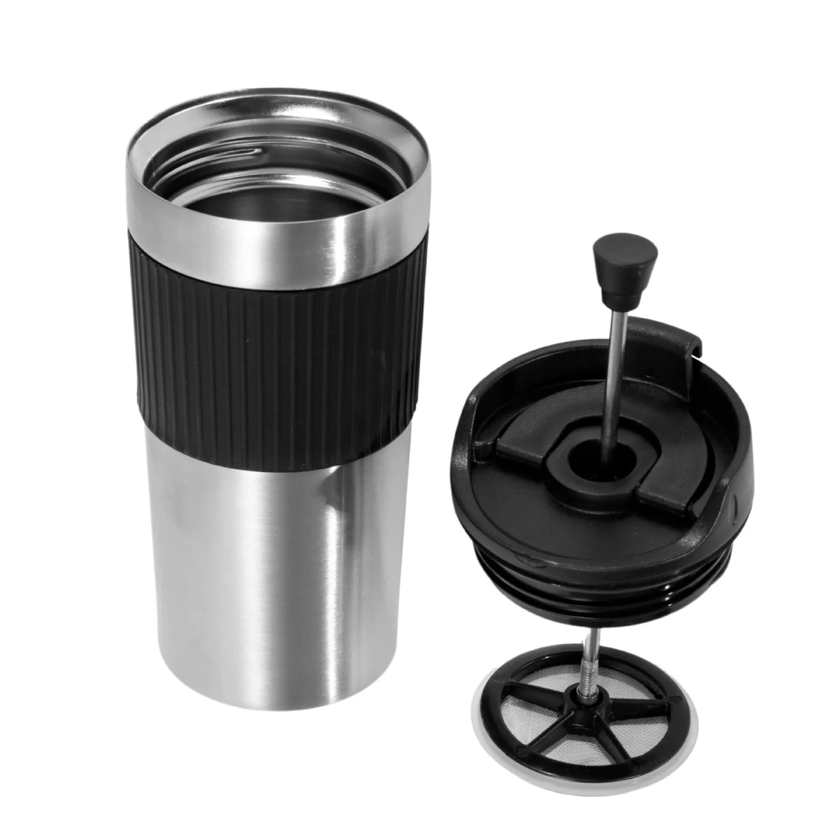 Gourde Isotherme Cafetière à Piston Portable pour Voyage