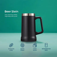 Mug Café Isotherme Lave-vaisselle Inox Double Paroi