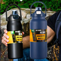 Bouteille Isotherme avec Paille Inox Sous Vide