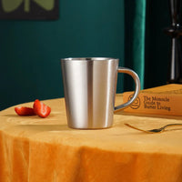 Tasse Café Isotherme 300ml Inox avec Poignée