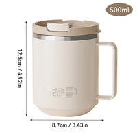 Petit Thermos à Café Inox avec Poignée