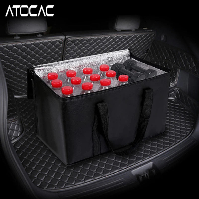 Sac Isotherme de Coffre Grande Capacité Étanche Courses