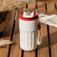 Mug Isotherme Voyage Inox Affichage LED