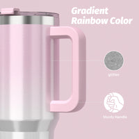 Tasse à Café Thermos Inox avec Paille