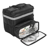 Sac Isotherme Noir Tissu Oxford Vélo