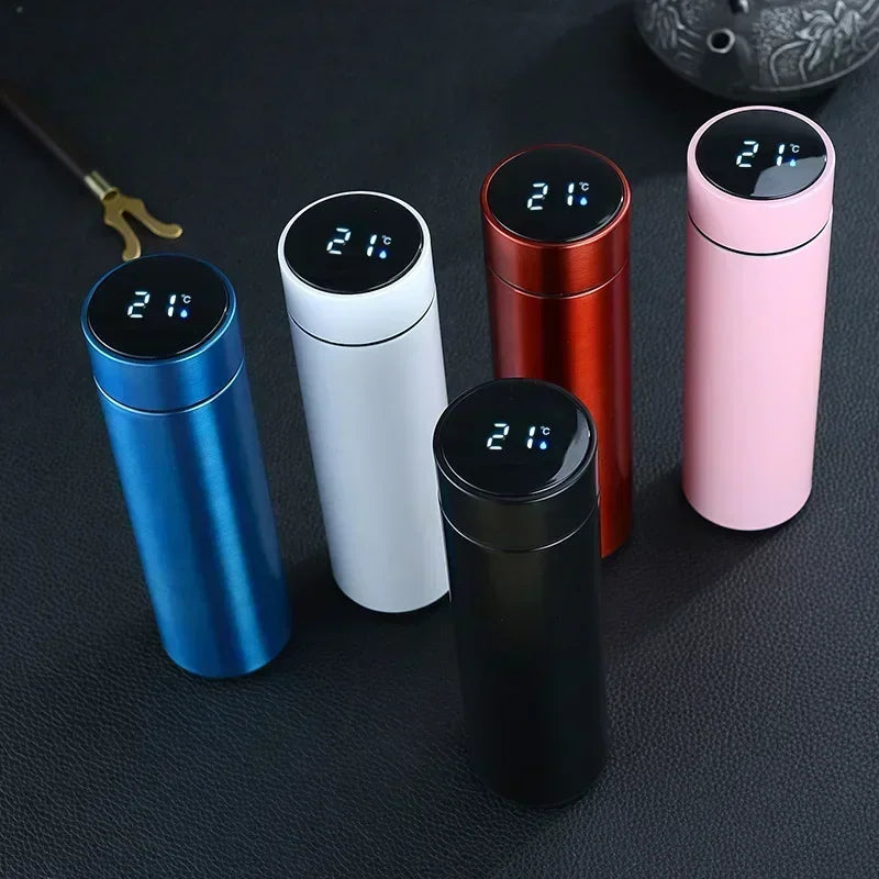 Thermos 500ml Inox à Affichage LED de Température