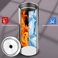 Thermos Café Mug Inox avec Paille