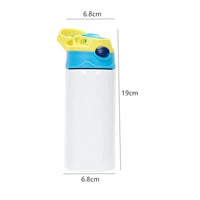 Tasse Isotherme avec Paille Inox Double Paroi