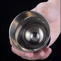 Gourde Isotherme en Verre Inox avec Poignée