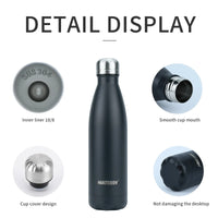 Gourde Isotherme 500 Ml Inox Double Paroi