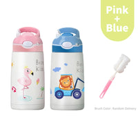 Thermo pour Bebe Inox avec Paille