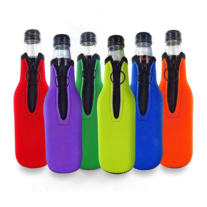 Housse Isotherme pour Bouteille 330ml avec Fermeture Zippée