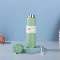 Mug Etanche Isotherme avec Paille Étanche