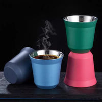 Gourde Isotherme en Verre Inox avec Poignée
