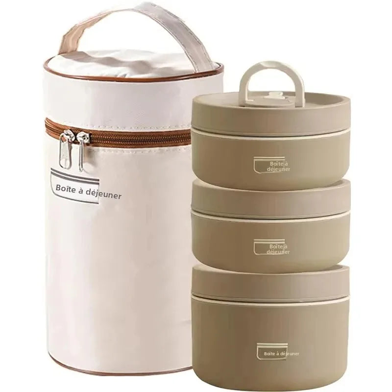 Lunch Box Bento Isotherme avec Sac Inox Hermétique