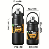 Bouteille Isotherme avec Paille Inox Sous Vide