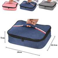 Sac Isotherme Voyage Tissu Oxford Aluminium