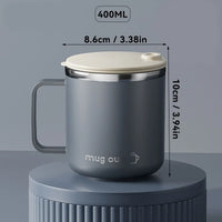 Gobelet Thermos Café Inox Double Paroi