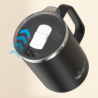 Petit Thermos à Café Inox avec Poignée