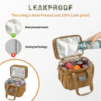 Sac Isotherme pour Dejeuner Anti-Fuite Pique-Nique