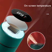 Tasse Thermos Café Inox avec Paille