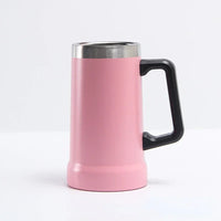 Mug Isotherme en Inox avec Poignée Grande Capacité