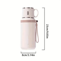 Mug Isotherme pour Thé Inox Anti-Fuite