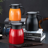 Petit Thermos pour Café Inox avec Paille