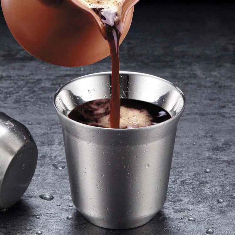 Mini Tasse à Café Isotherme Double Paroi