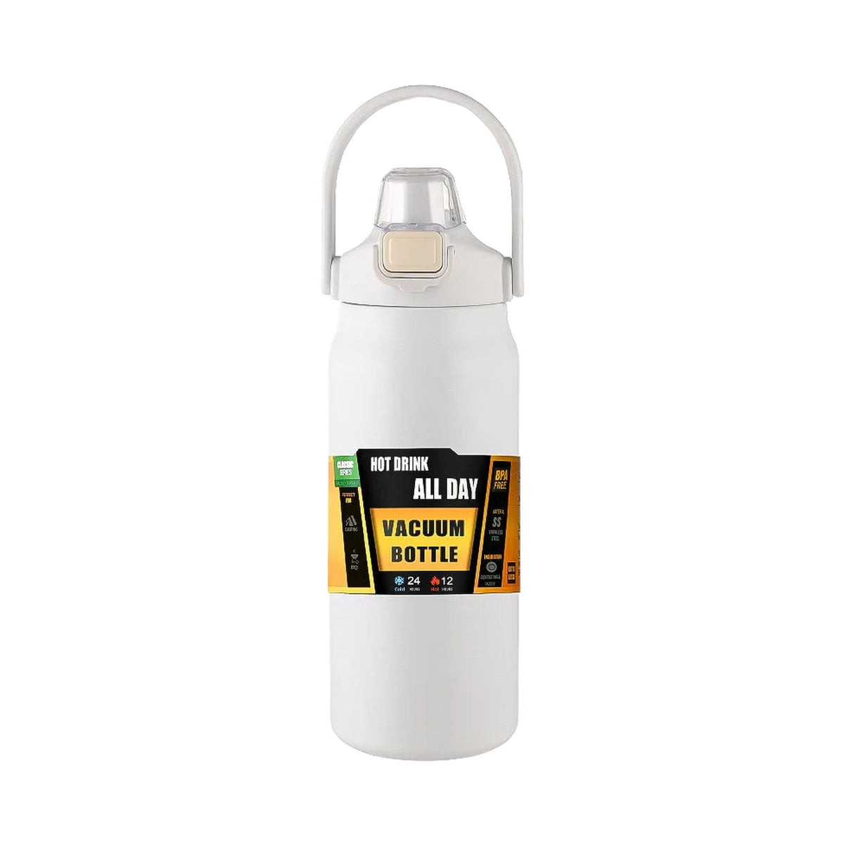 Thermos Isotherme Chaud Inox Sous Vide - fond blanc