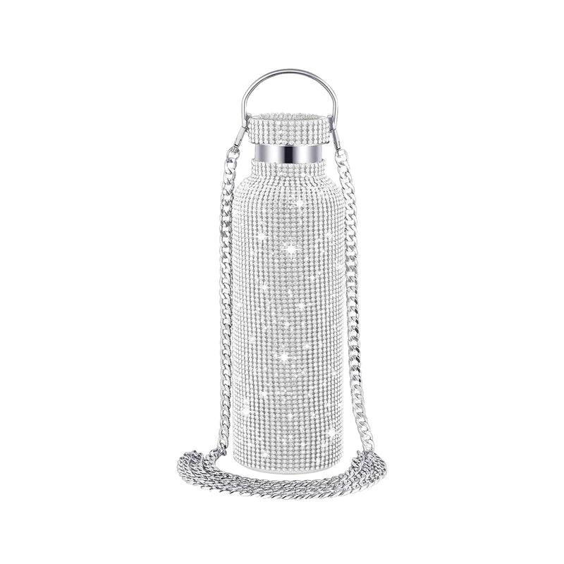 Gourde Isotherme Femme Inox Sport - fond blanc