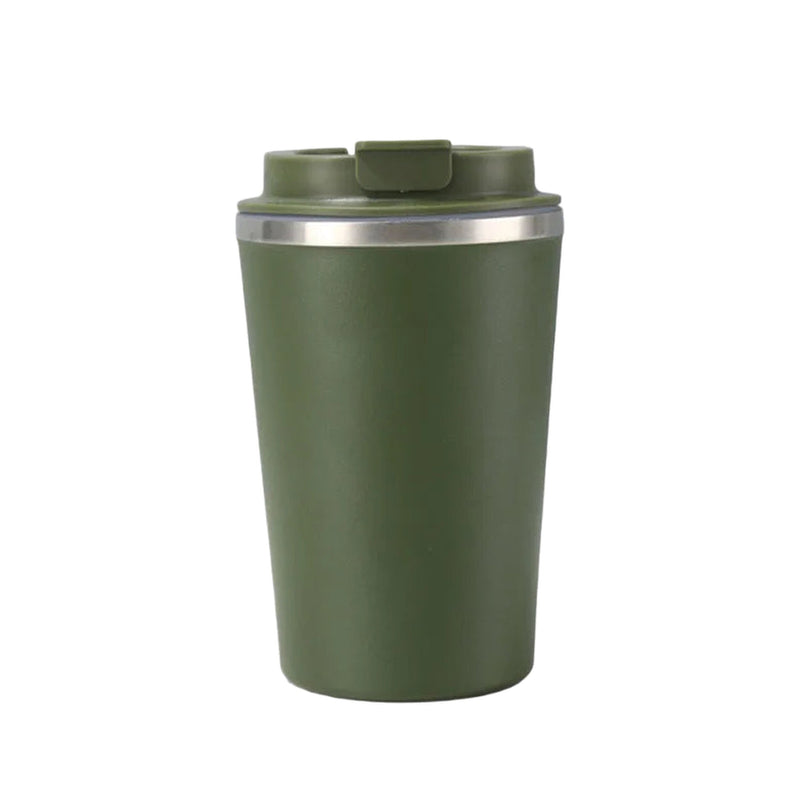 Mug Isotherme à Thé Inox Personnalisable - fond blanc