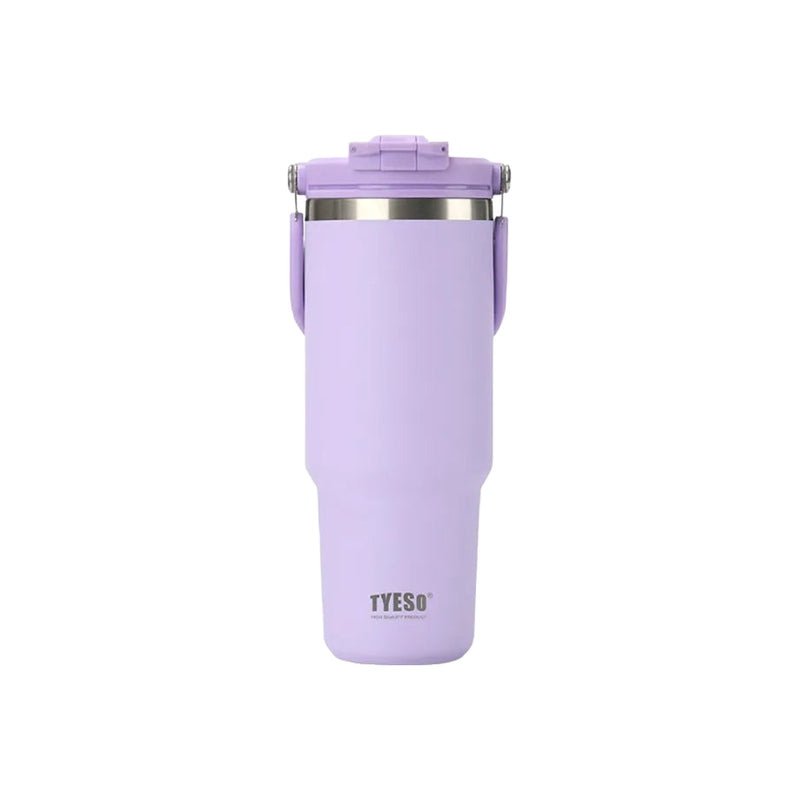 Thermos Cafe Petit Inox avec Poignée - fond blanc