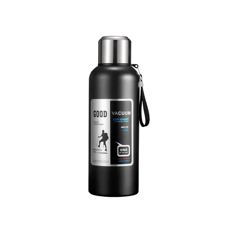 Thermos Mug Café Inox Grande Capacité - fond blanc